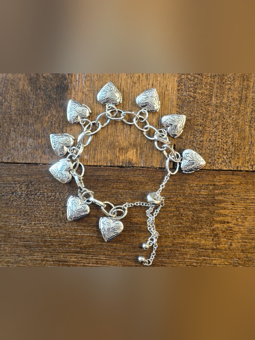 Locket Charm Bracelet